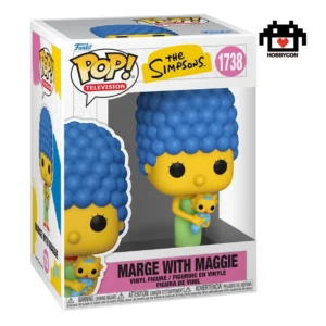 The Simpsons-Marge-Maggie-1738-Hobby Con-Funko Pop