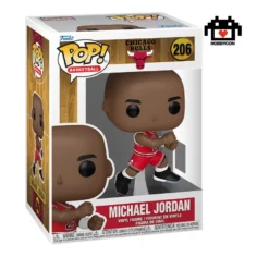 NBA-Chicago Bulls-Michael Jordan-206-Hobby Con-Funko Pop