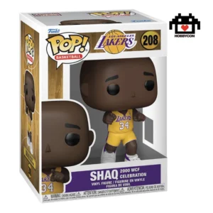 NBA-Los Angeles Lakers-Shaq-208-Hobby Con-Funko Pop-Shaquille O-Neal.