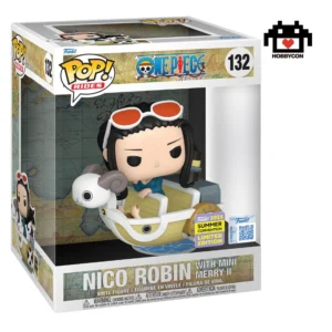 One Piece-Nico Robin-132-Hobby Con-Funko Pop-Rides-Summer Convention 2025