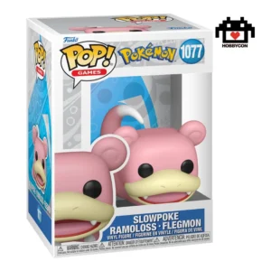 Pokemon-Slowpoke-Ramoloss-Flegmon-1077-Hobby Con-Funko Pop