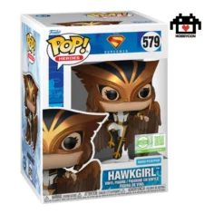 Superman-Hawkgirl-579-Hobby Con-Funko Pop-Limited Edition Ultra.