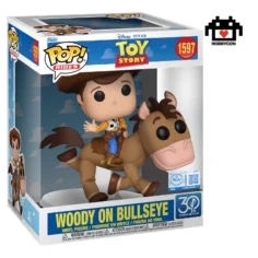 Toy Story-Woody-Bullseye-1597-Hobby Con-Funko Pop-Specialty Edition-30th Anniversary