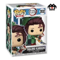 Demon Slayer-Tanjiro Kamado-2032-Hobby Con-Funko Pop Plus-Holiday Anime