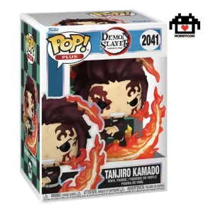 Demon Slayer-Tanjiro Kamado-2041-Hobby Con-Funko Pop Plus