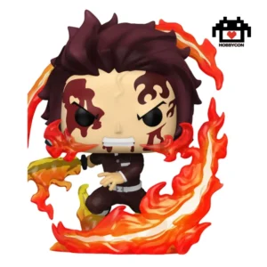 Demon Slayer-Tanjiro Kamado-2041-Hobby Con-Funko Pop Plus