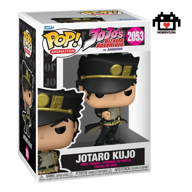 Jojos-Bizarre-Aventure-The-Animation-Jotaro-Kujo-2053-Hobby-Con-Funko-Pop Jojos-Bizarre-Aventure-JoJo's Bizarre Adventure-Jotaro Kujo-2053-Hobby Con-Funko Pop
