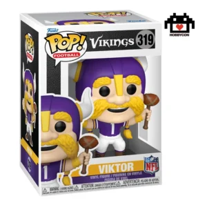NFL-Vikings-Viktor-319-Hobby Con-Funko Pop