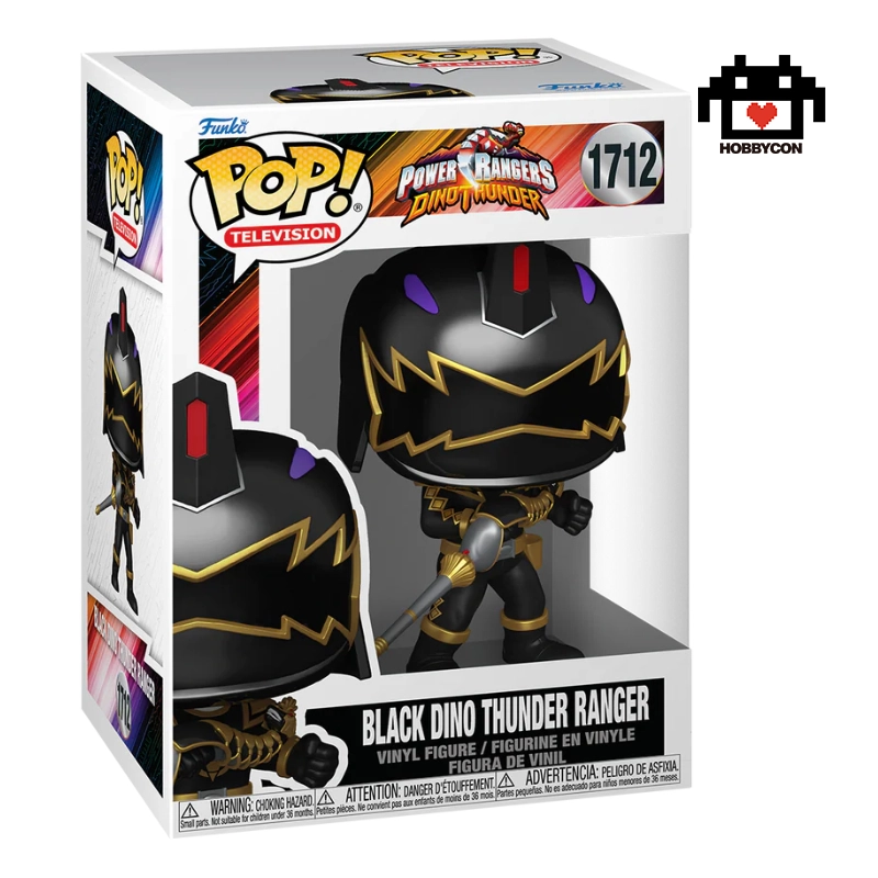 Black Dino Thunder Ranger Power Rangers Dino Thunder 1712 Funko 