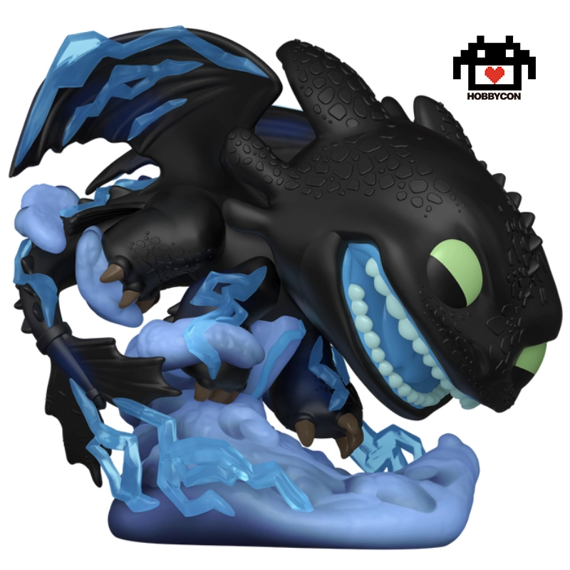 Como-entrenar-a-tu-Dragon-Chimuelo-1872-Hobby-Con-Funko-Pop How to Train Your Dragon-Toothless-1872-Hobby Con-Funko Pop-Premium-Amazon Prime.