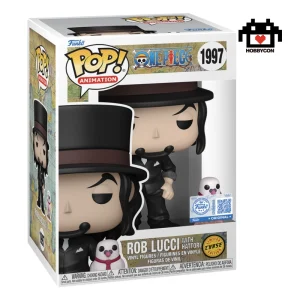 One Piece-Rob Lucci-Hattori-1997-Chase-Hobby Con-Funko Pop-Special Edition