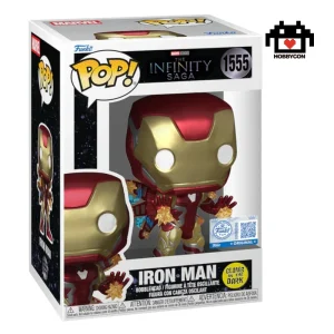 The Infinity Saga-Iron Man-1555-Hobby Con-Funko Pop-Special Edition-Glow in the Dark