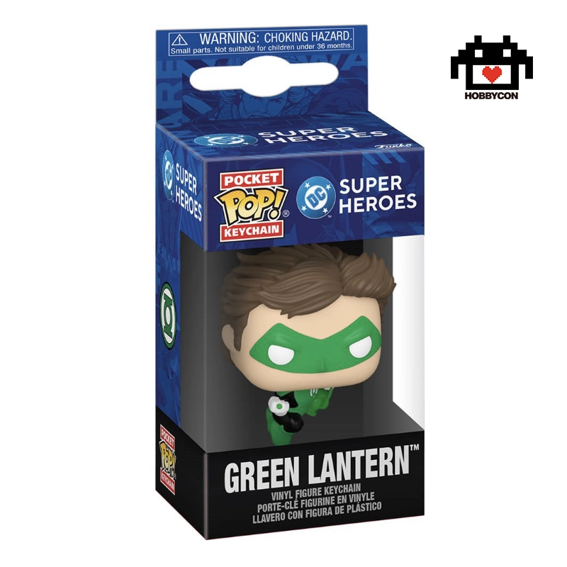 Green-Lantern-Keychain-Hobby-Con-Funko-Pop Green Lantern-Keychain-Hobby Con-Funko Pop