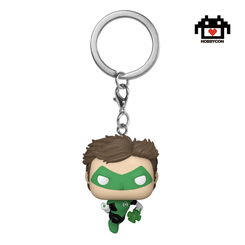 Green-Lantern-Keychain-Hobby-Con-Funko-Pop Green Lantern-Keychain-Hobby Con-Funko Pop