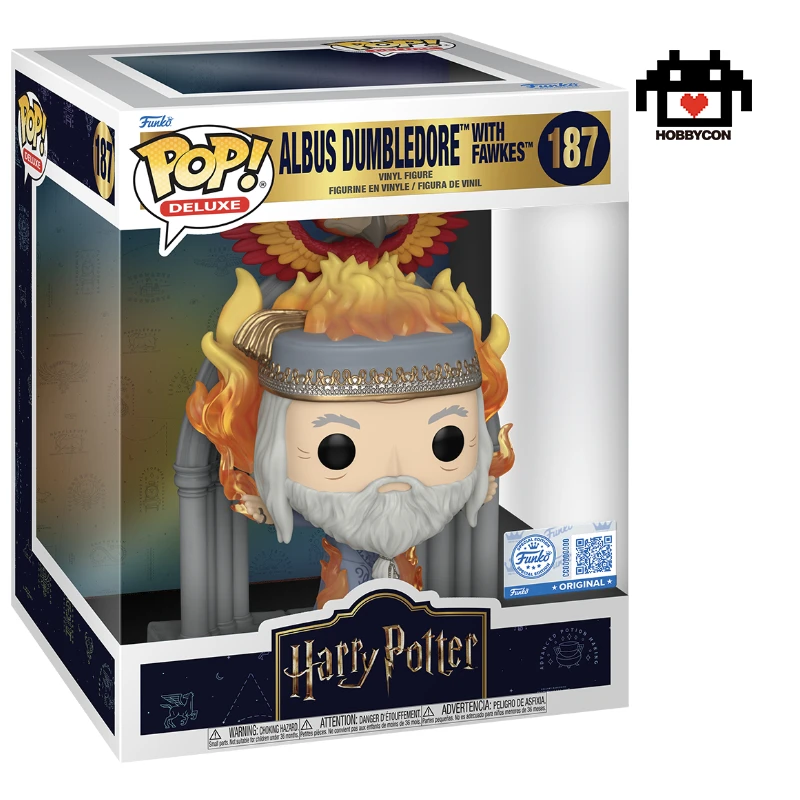 Harry-Potter-Albus-Dumbledore-Fawkes-187-Hobby-Con-Funko-Pop Harry Potter-Albus Dumbledore-Fawkes-187-Hobby Con-Funko Pop-Special Edition-Order of the Phoenix