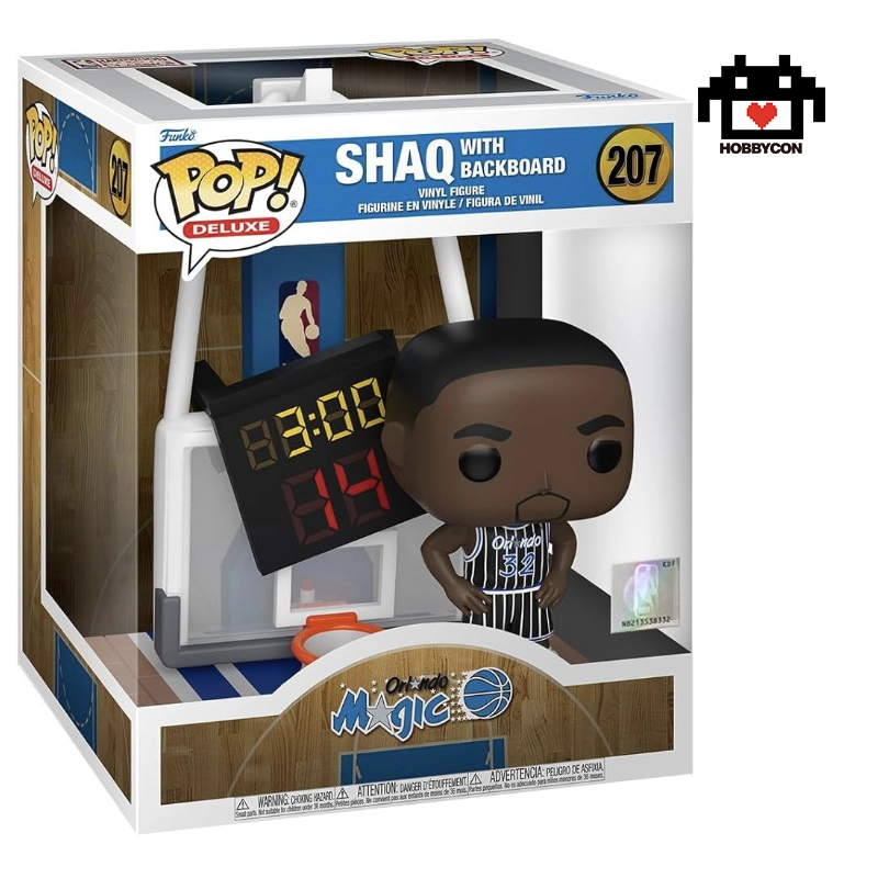 NBA-Shaq-207-Hobby-Con-Funko-Pop NBA-Shaq-207-Hobby Con-Funko Pop-Deluxe-Orlando Magic