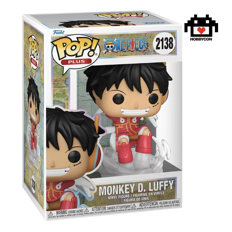 One-Piece-Monkey-D-Luffy-2138-Hobby-Con-Funko-Pop One Piece-Monkey D. Luffy-2138-Hobby Con-Funko Pop Plus