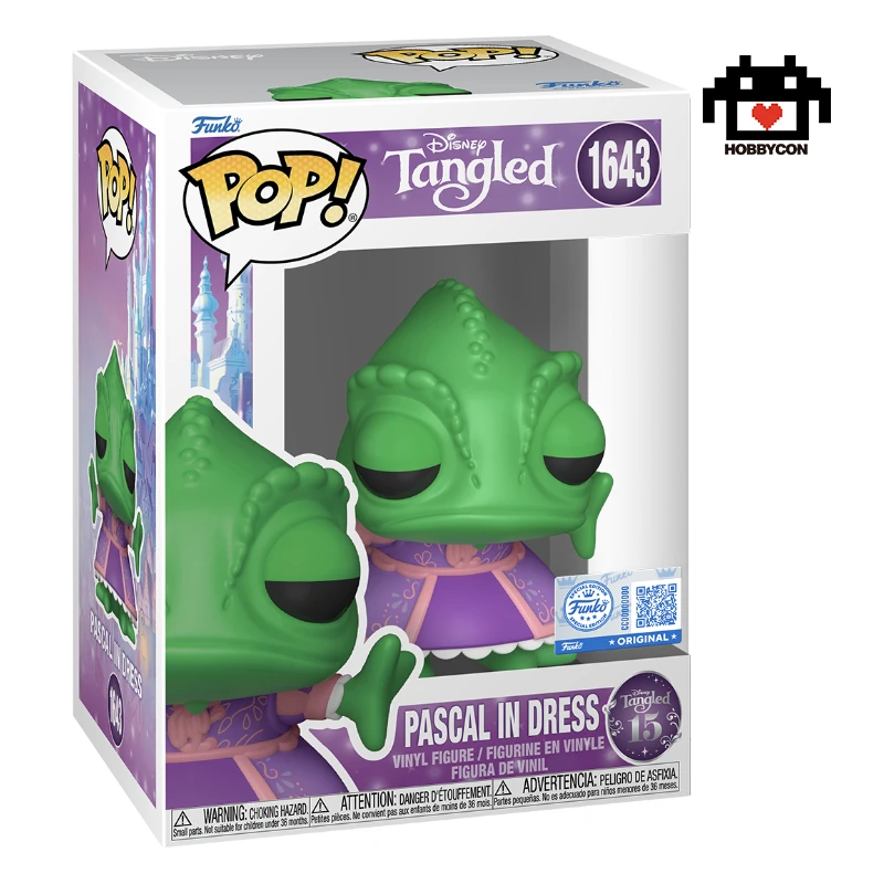 Rapunzel-Pascal-1643-Hobby-Con-Funko-Pop Rapunzel-Pascal-1643-Hobby Con-Funko Pop-Special Edition-15th Anniversary